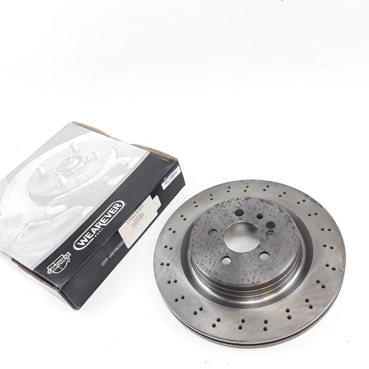 Carquest YH423201 Rear Brake Rotor Fits Mercedes-Benz CL65 AMG S65 AMG 2005-2006