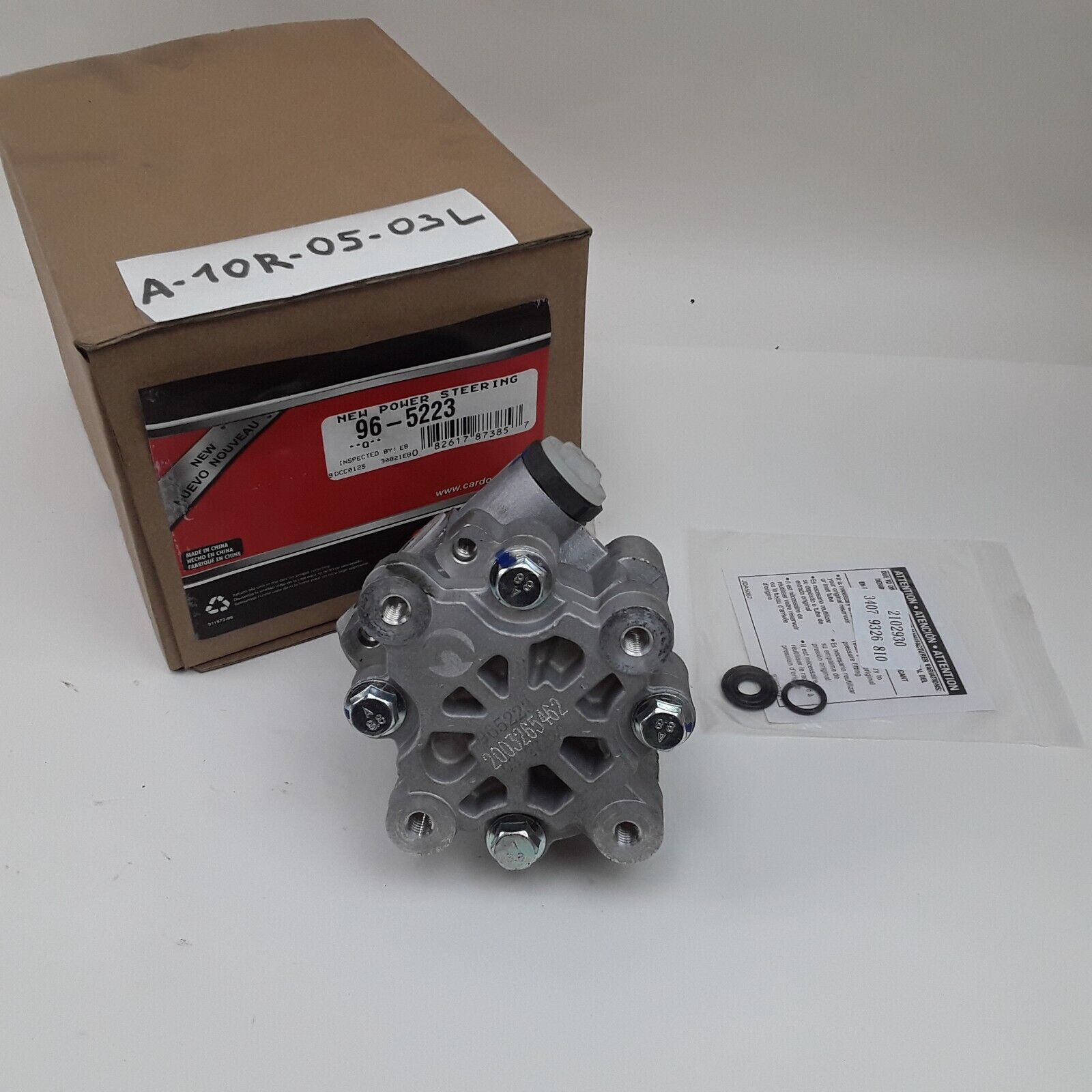 Cardone 96-5223 Power Steering Pump For Chrysler Voyager Dodge Caravan 2001-2007