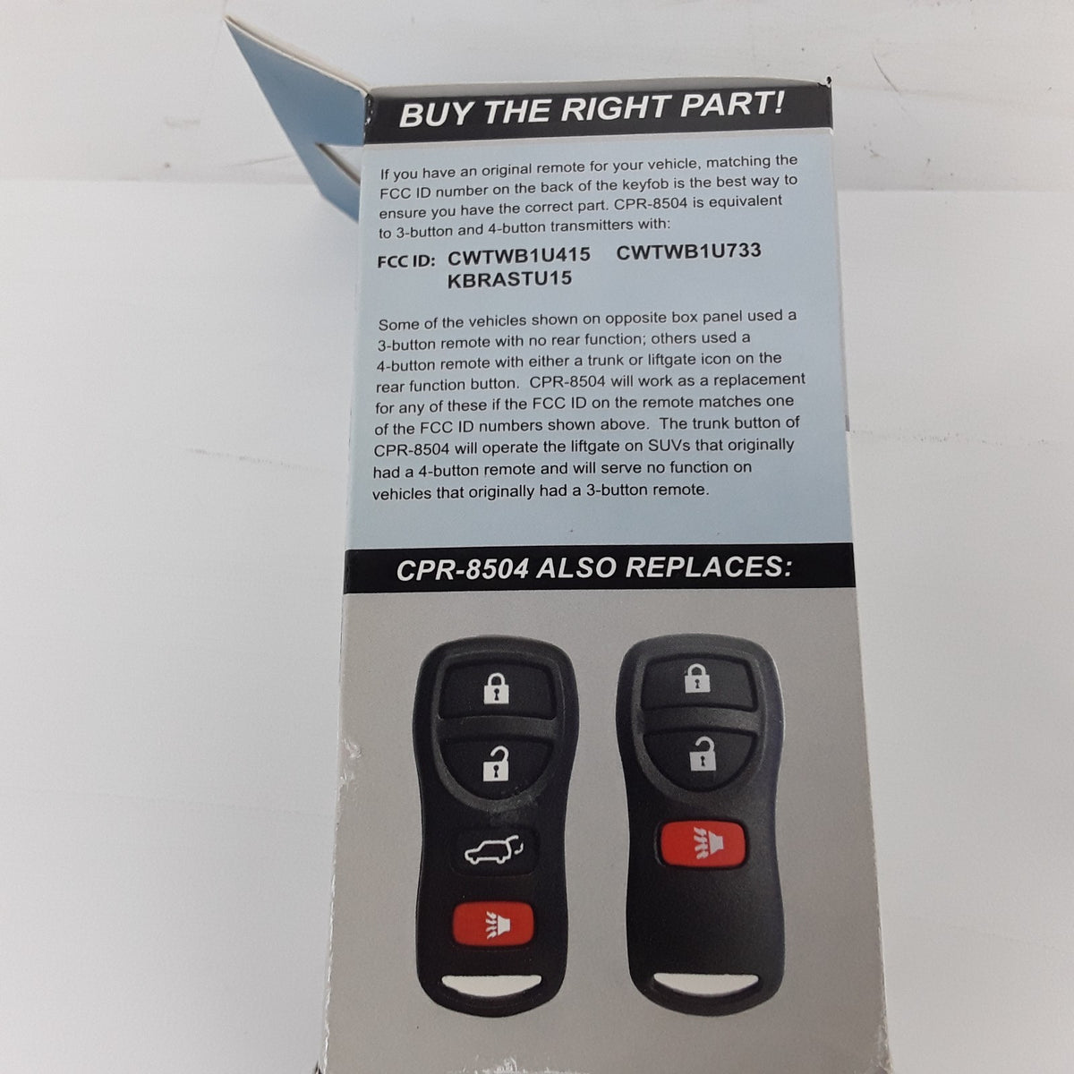 Keyless Entry Remote Fits Infiniti FX-35 I-3 G-35 Nissan 350Z Altima 2001-2013