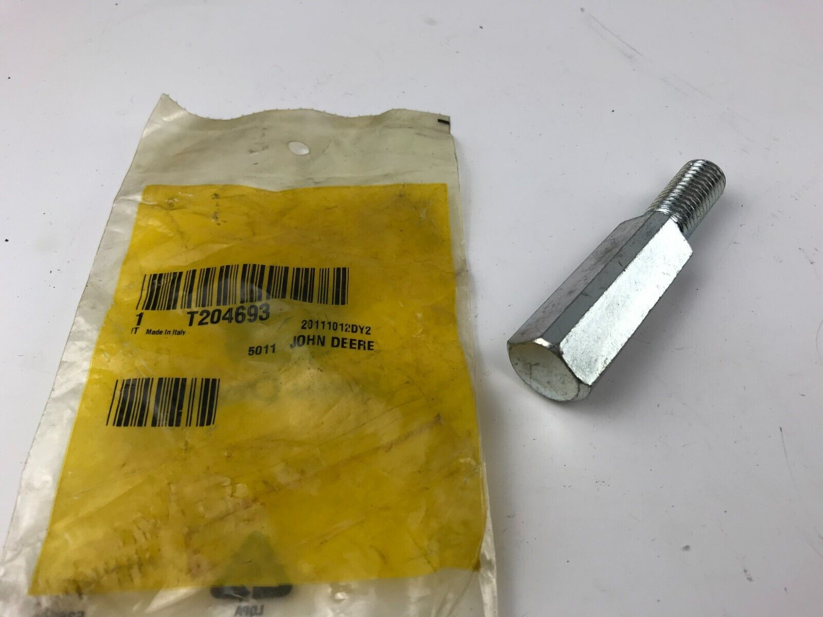 GENUINE OEM John Deere Dowel Pin (Idler) T204693 FAST SHIPPING - HotCarParts