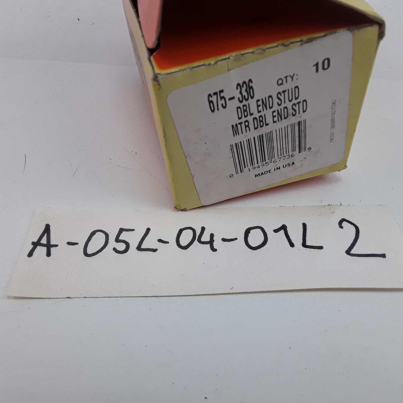 Dorman 675-336 Double Ended Stud Metal M8-1.25 x 24mm & M8-1.25 x 10mm Box of 10