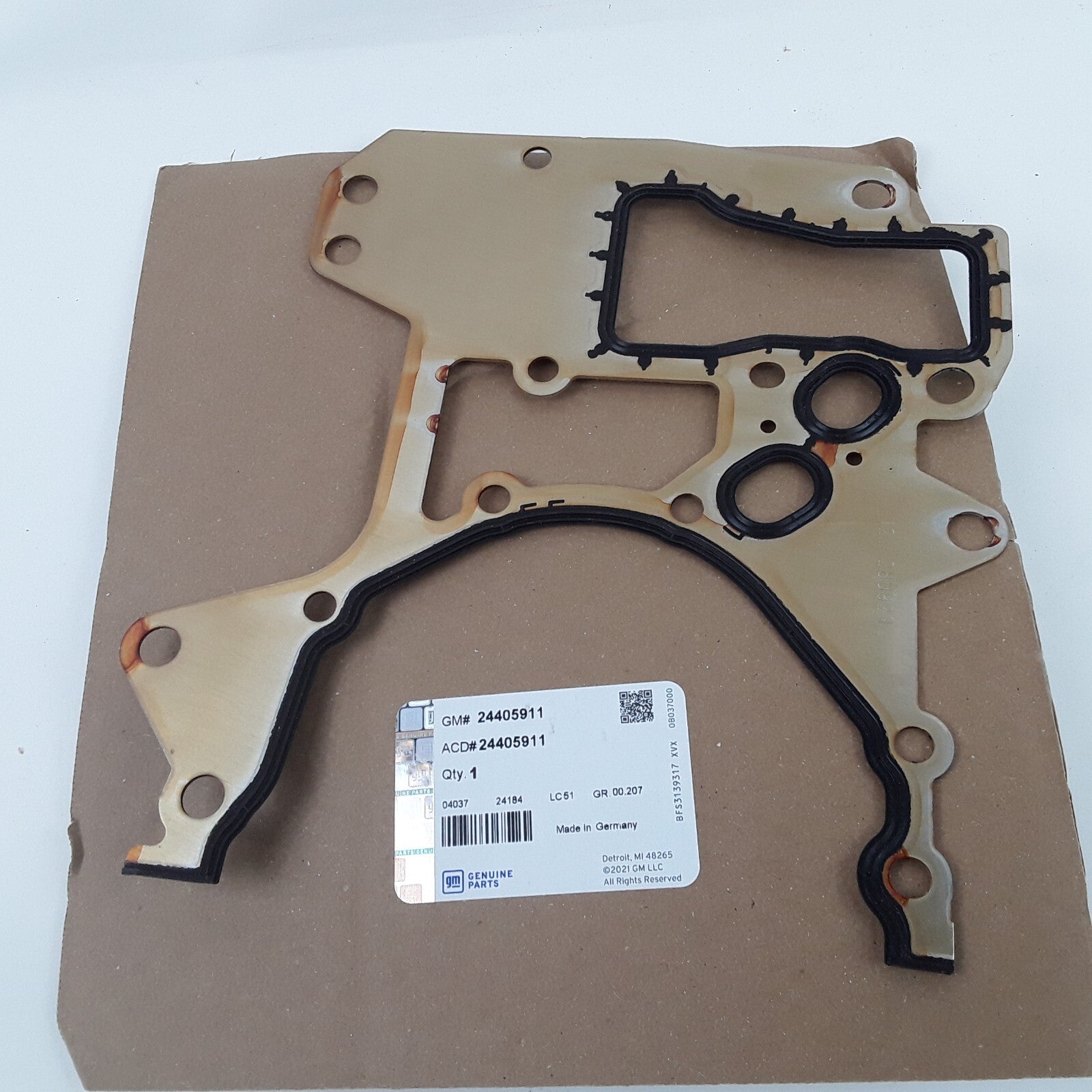 ACDelco 24405911 Timing Cover Gasket Fits Pontiac Chevrolet Saturn 2008-2018