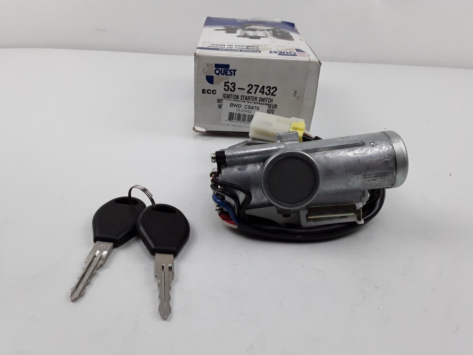 Ignition Switch With Lock Cylinder For Nissan Sentra, Maxima 1996 1997 1998 1999 - HotCarParts