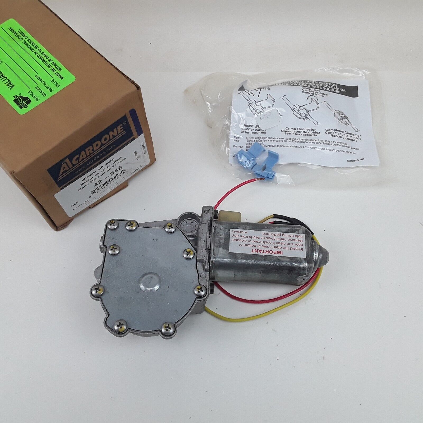 Front Right Power Window Motor Fits Ford F-150 F-250 1997-1998 F-250 HD 1997