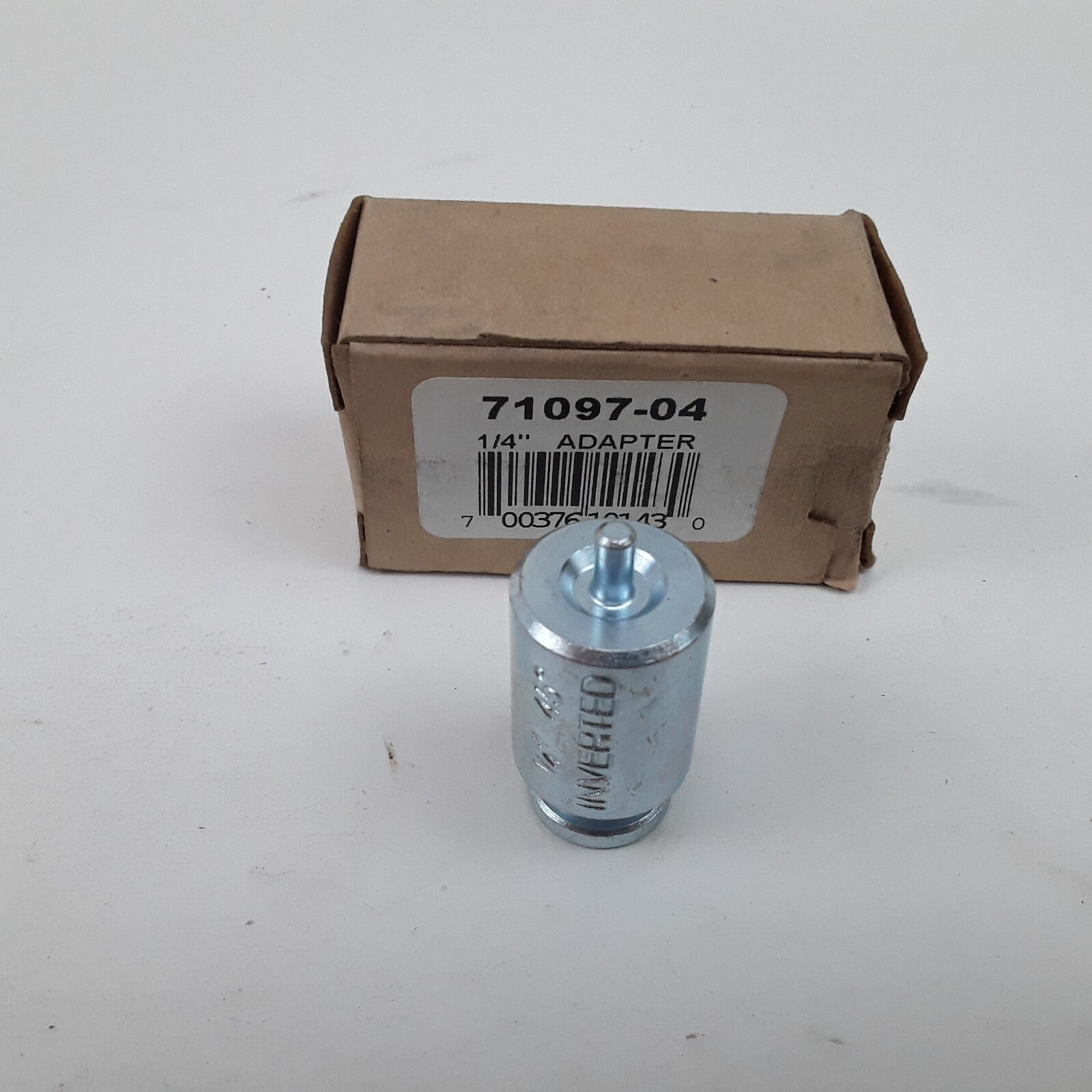 Mastercool 71097-04 1/4" 45 Degree & Double Flaring Adapter Inverted Heavy Duty
