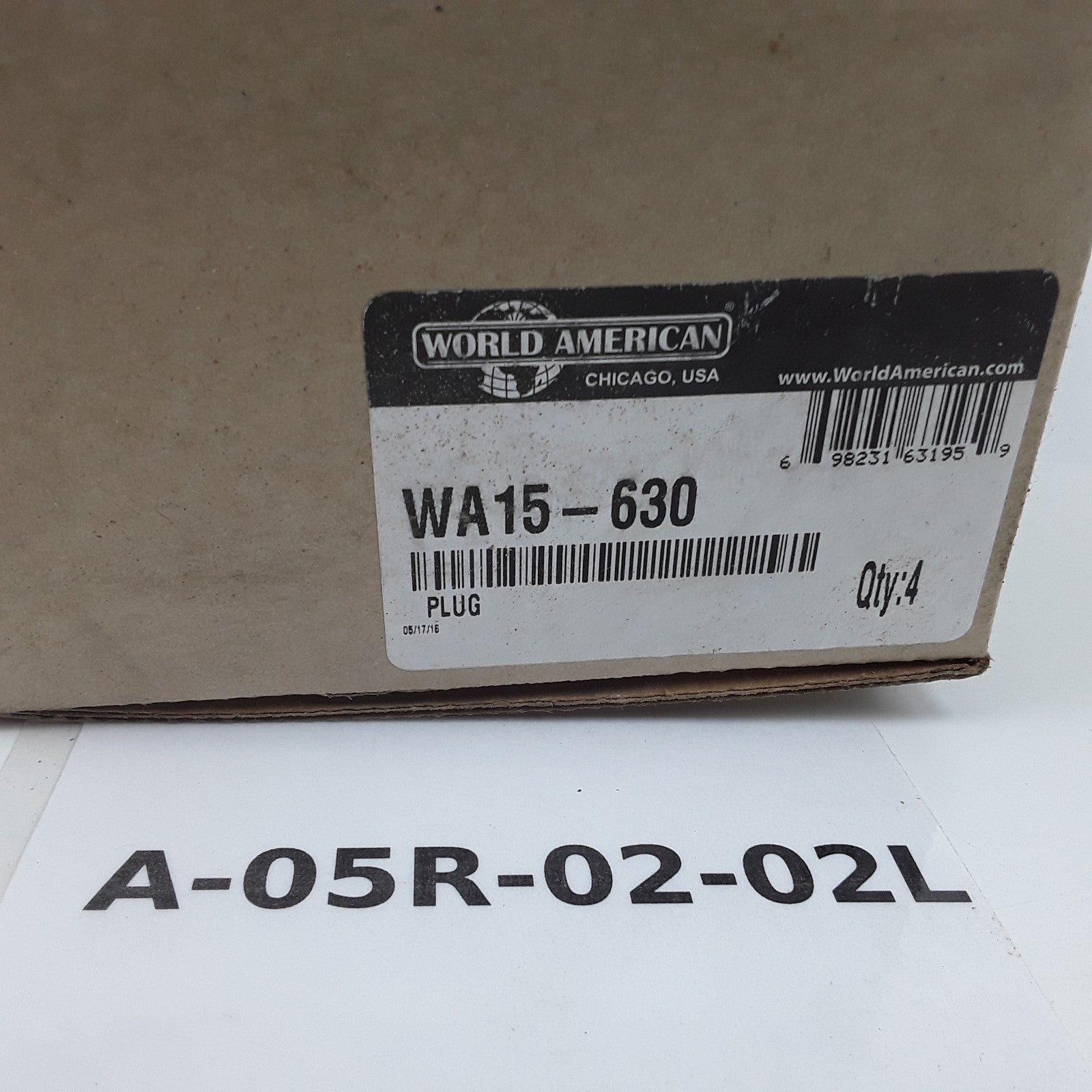 4 World American WA15-630 6-Way Wiring Plug w/ Spring Guard For Tractor/Trailer