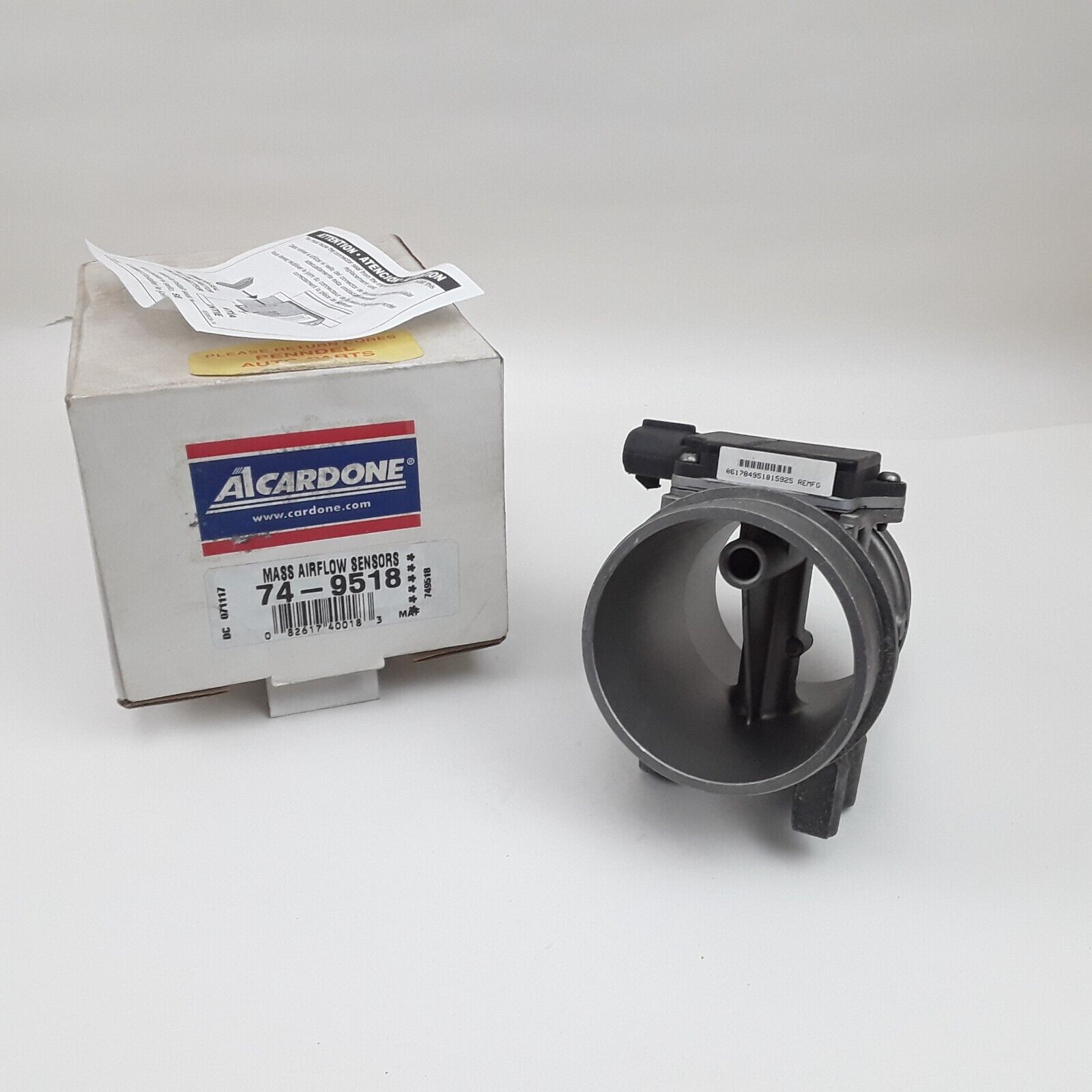 Cardone 74-9518 Mass Air Flow Sensor Bolt-On Gray For Mercury Ford 1994-1995