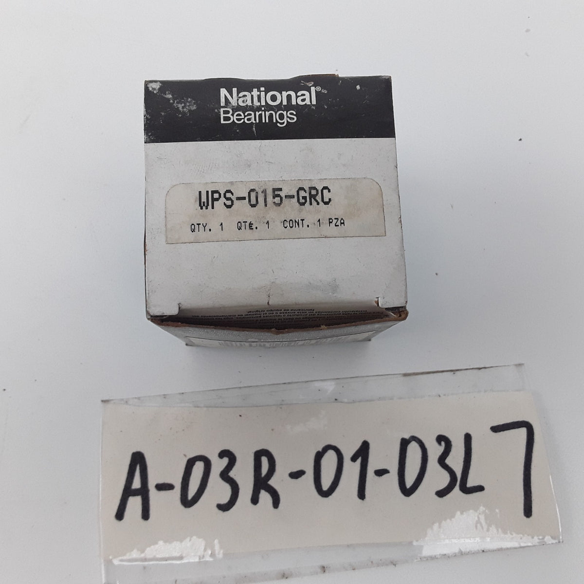 National Bearings WPS-015-GRC Ball Bearing Replaces LA0615 G101516KRRB G1015KRRB