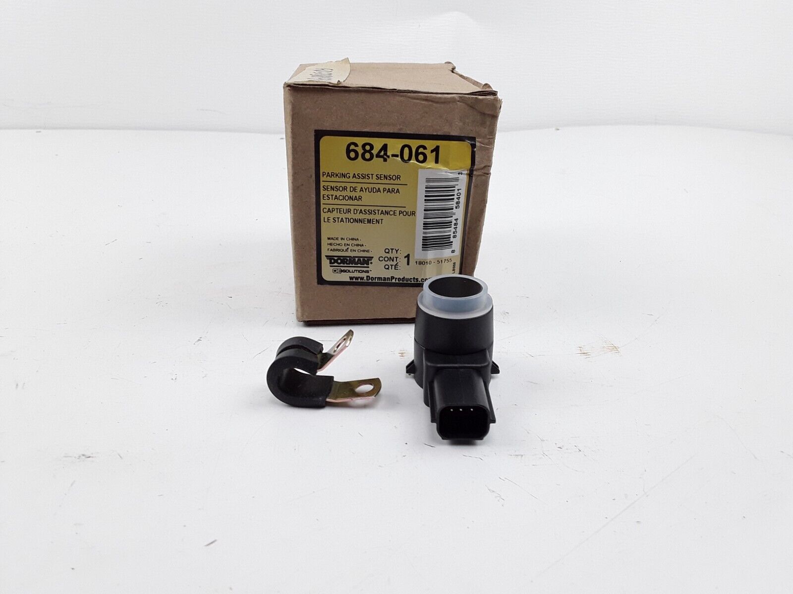Parking Aid Sensor Dorman 684-061 Fits Buick, Cadillac, Chevrolet, GMC - HotCarParts