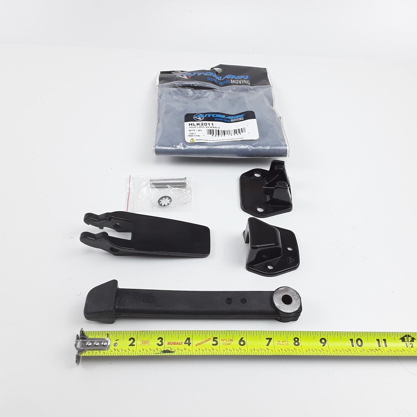 Automann HLK2011 Hood Latch Kit 6-5/8in For International Heavy Duty Trucks