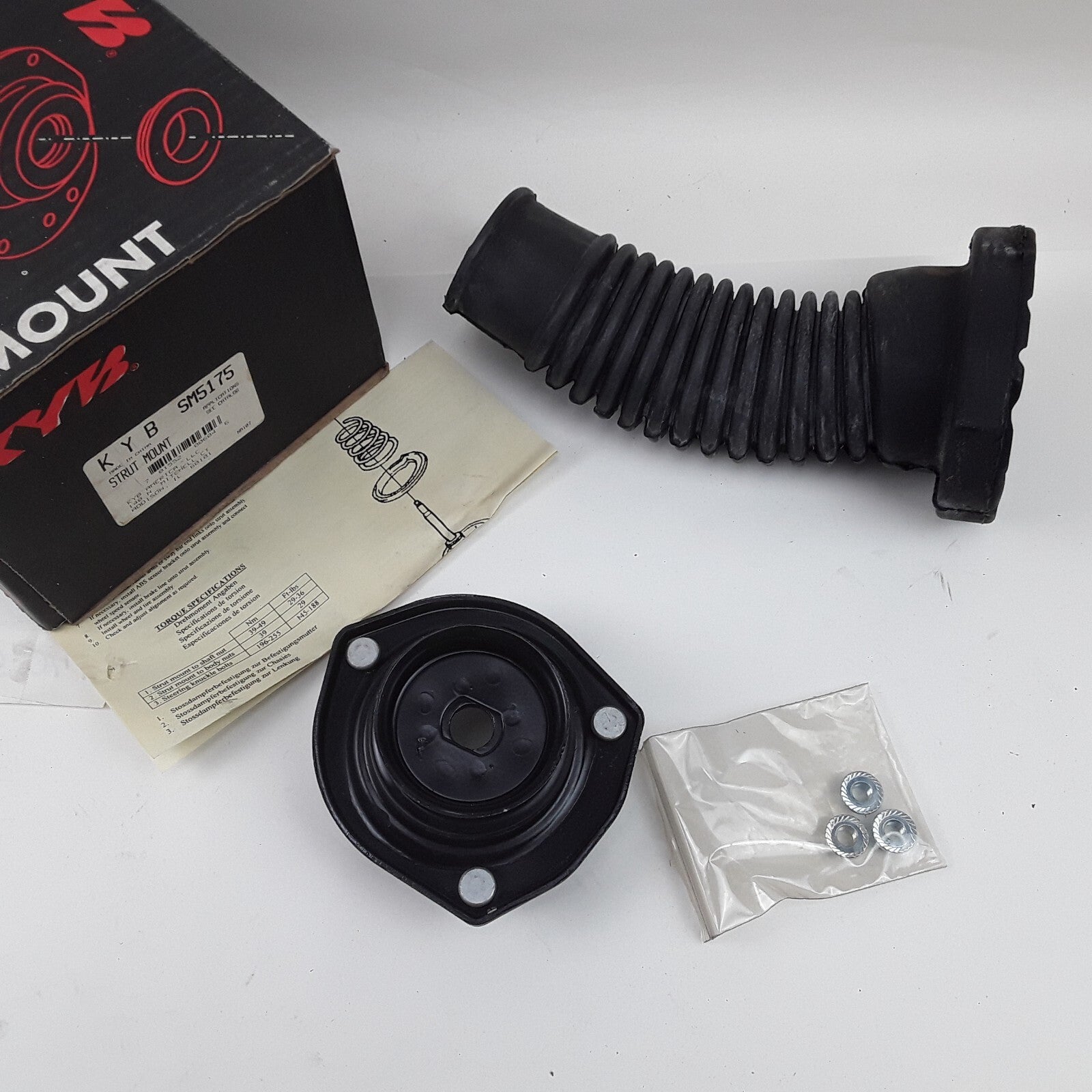 KYB SM5175 Rear Suspension Strut Mount Fits Lexus ES300 Toyota Camry 1997-2006