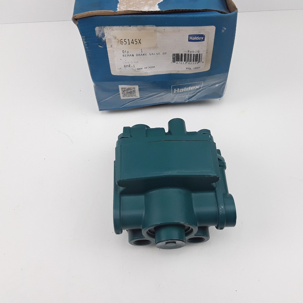 Haldex 65145X - Air Brake Relay Valve 4-Port Delivery, Core Group BPR-1