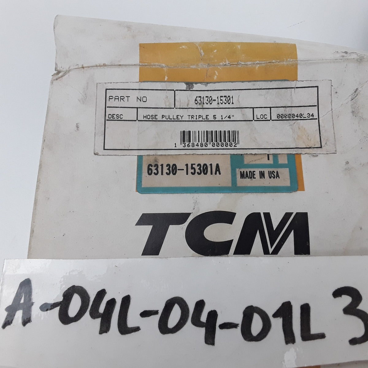 Hose Pully Triple 5 1/4" Inch For TCM forklifts Various Models 63130-15301
