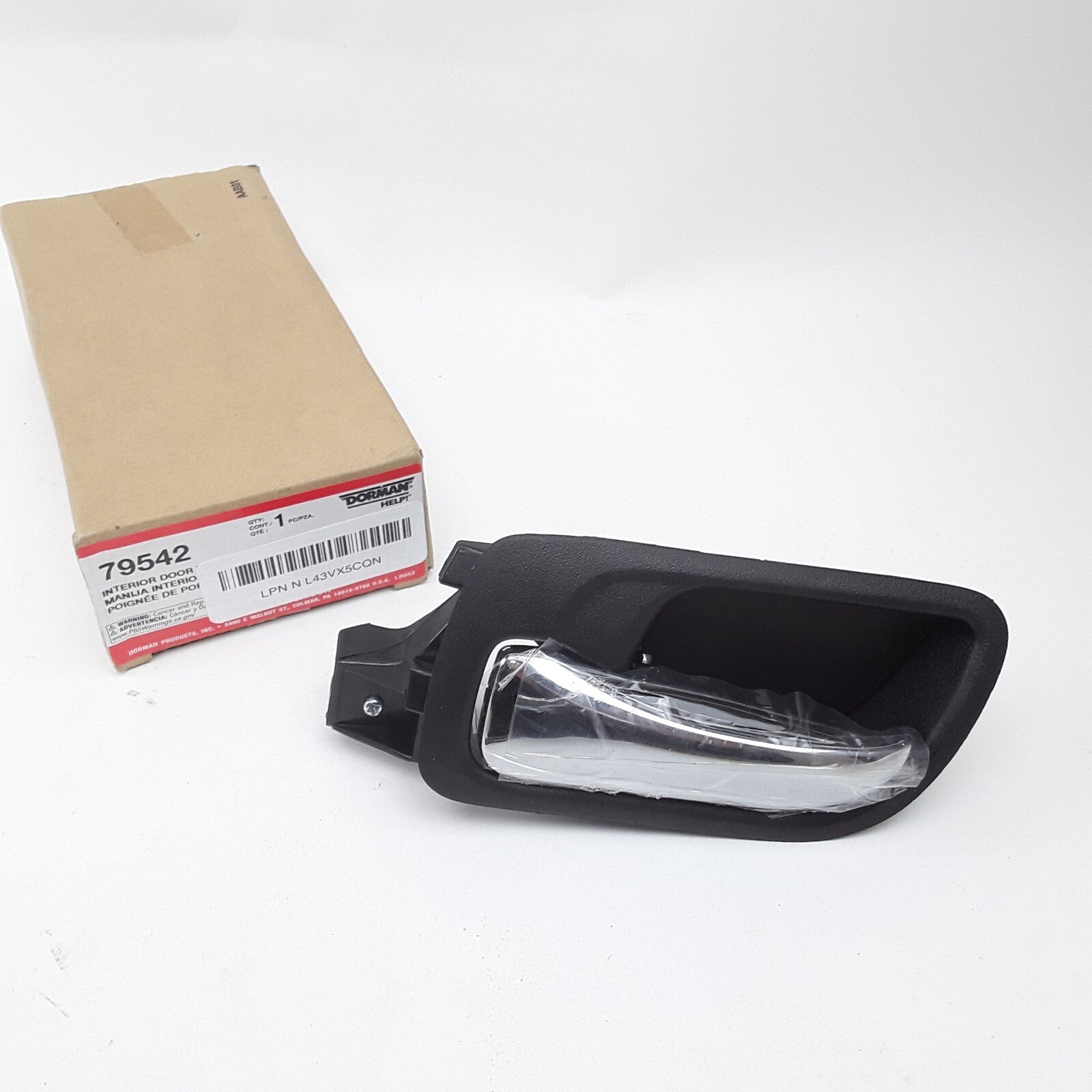 Dorman 79542 Front Left Interior Door Handle Fits Honda Accord (2003-2007)