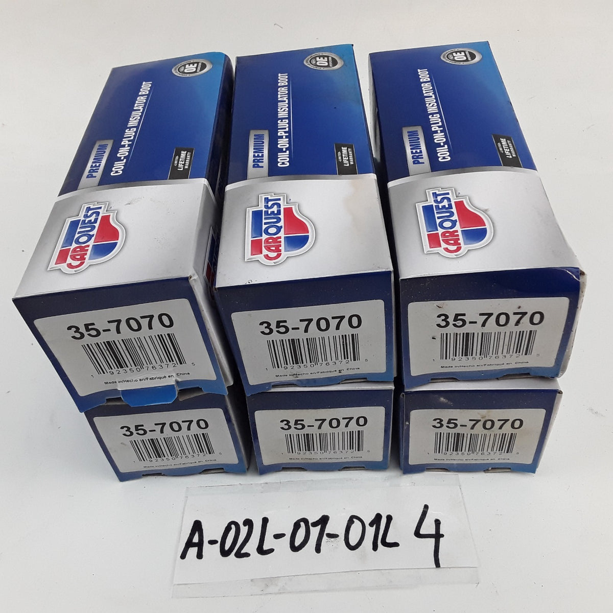 Kit of 6 Coil on Plug Boots Fits Dodge Mercedes-Benz Freightliner 2005-2014