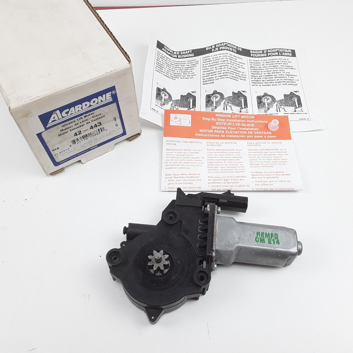 Front Right Power Window Motor Fits Chrysler Sebring Dodge Stratus 2001-2006
