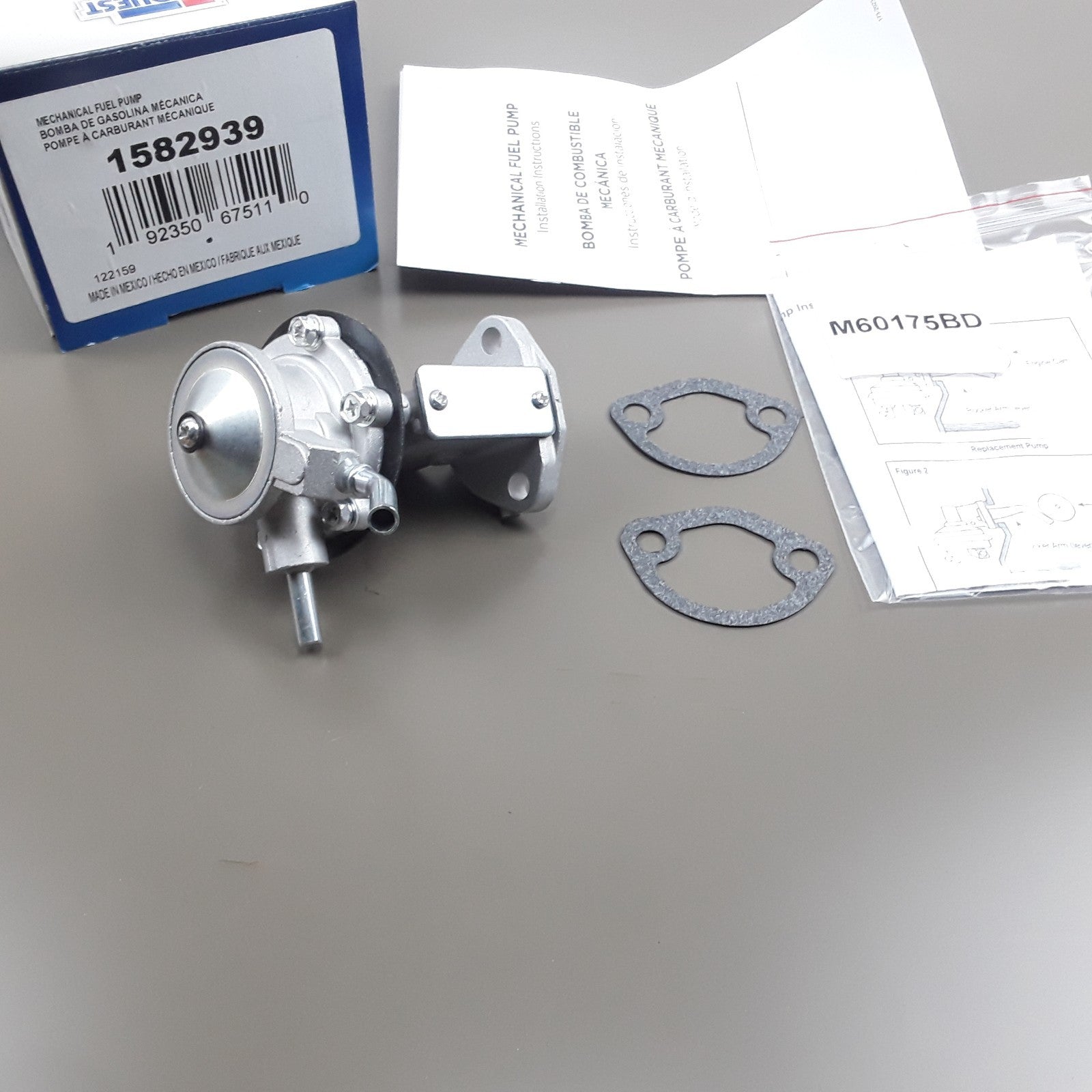 Mechanical Fuel Pump Fits Volkswagen Beetle Karmann Ghia Transporter (1966-1970)