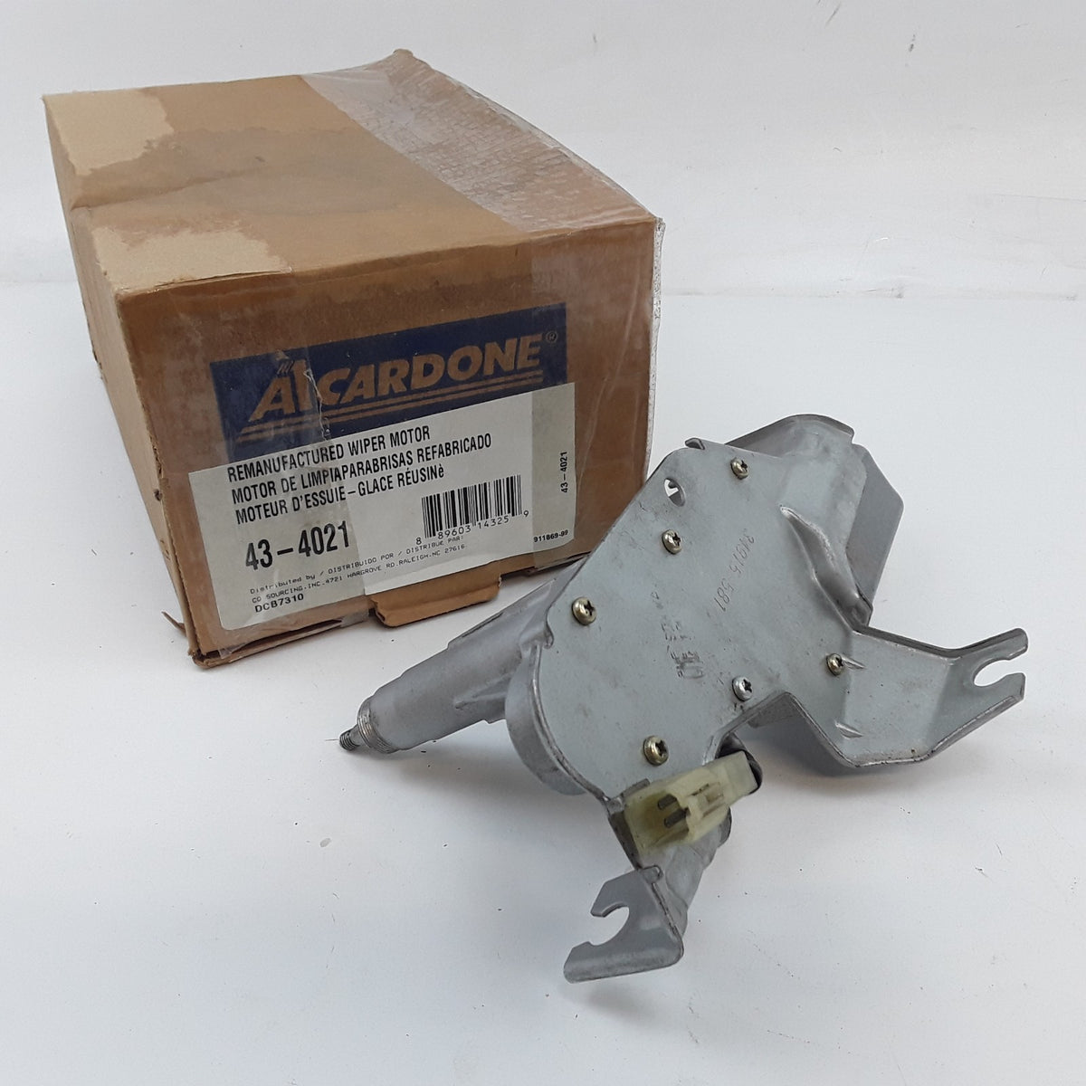 Cardone 43-4021 Windshield Wiper Motor Fits Honda 1999 2000 2001 2002 2003 2004
