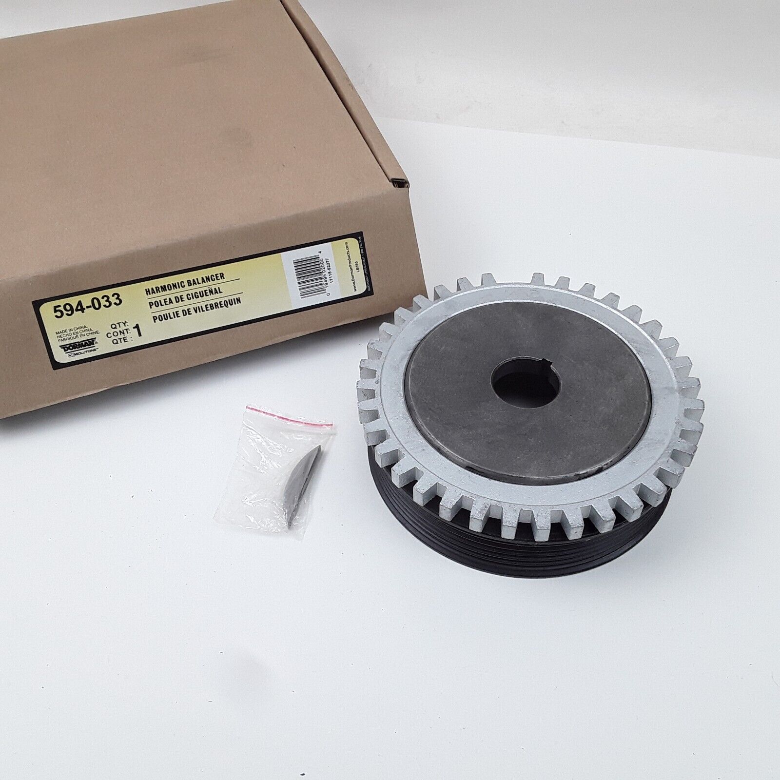 Engine Harmonic Balancer Fits Ford Escort 1991-2001 Mercury Tracer 1991-1999