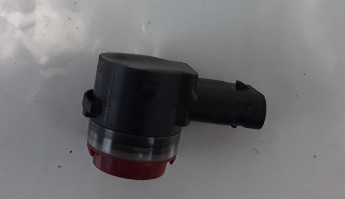 Model S 3 X Y 2015-2025 Sunset Red Park Assist Sensor 1127503-08-C OEM