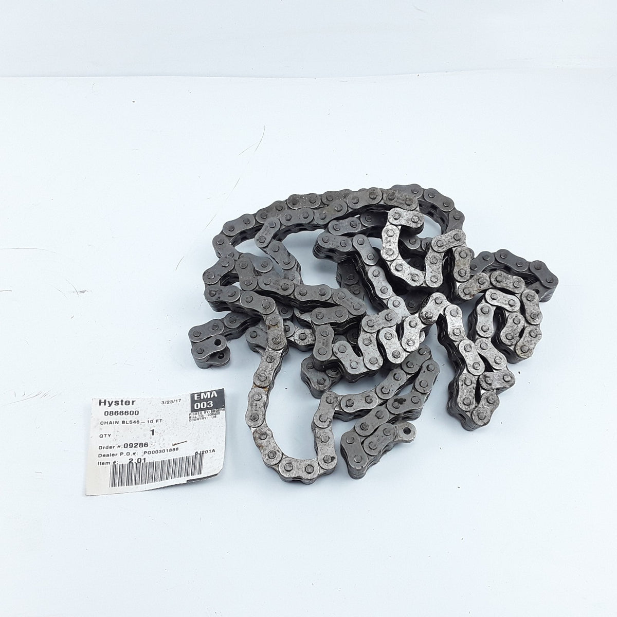 Mast Leaf Chain Fits Hyster H42.00B H37.00B H32.00B H920B H800B H700B Forklifts