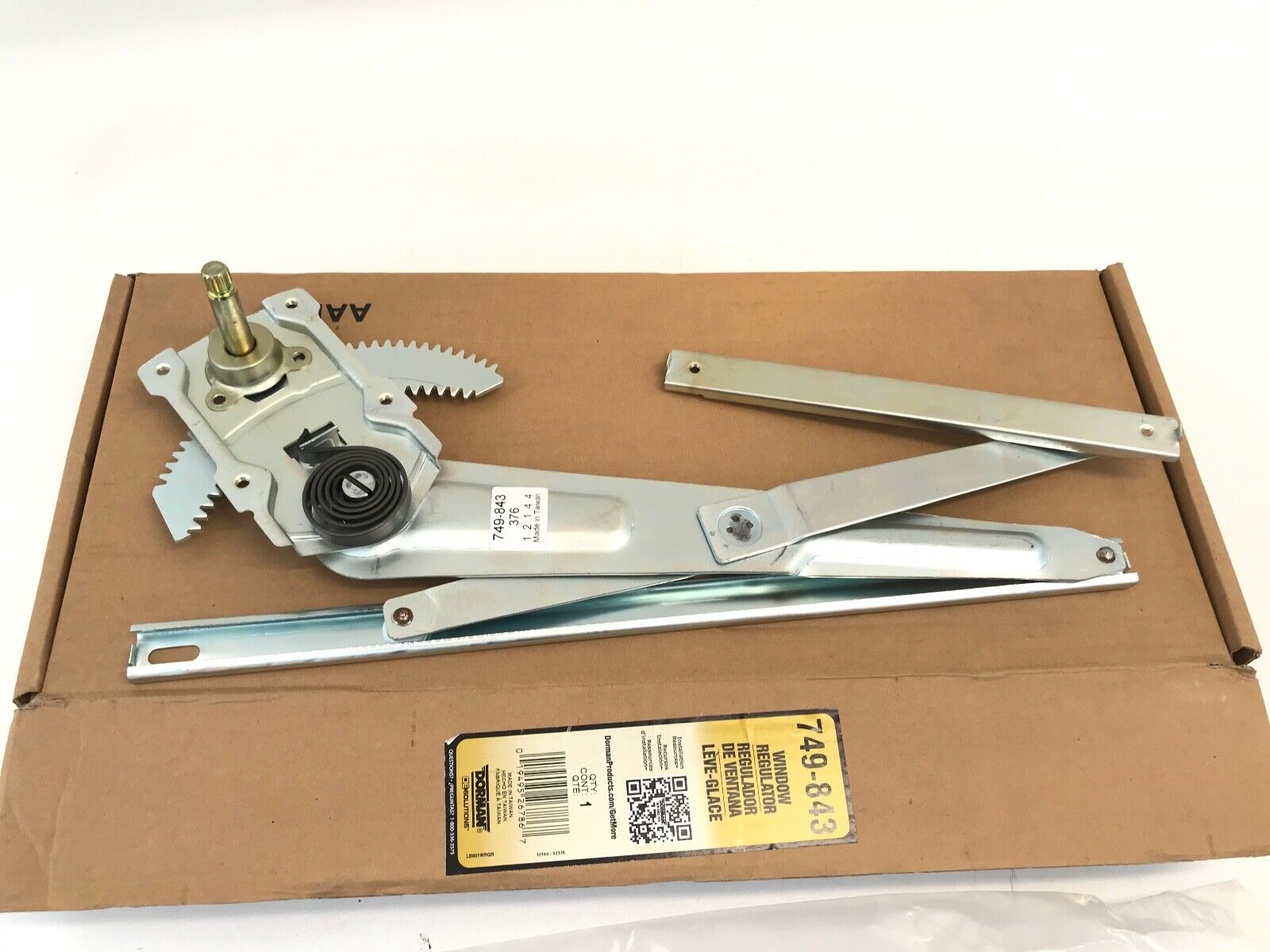 Window Regulator Front Right Passenger Dorman 749-843 for Toyota Previa 1991-97 - HotCarParts