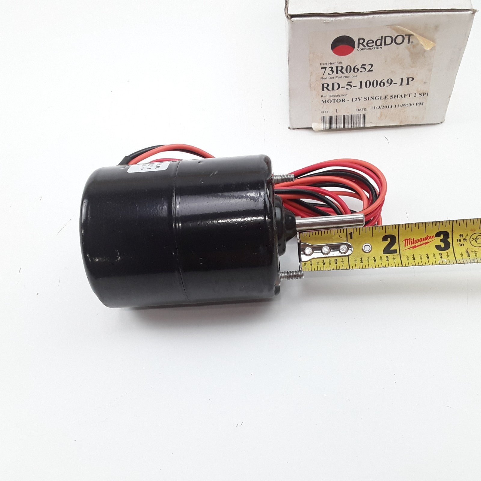 Single Shaft Vented Blower Motor Fits International Ford Peterbilt (1961-1990)