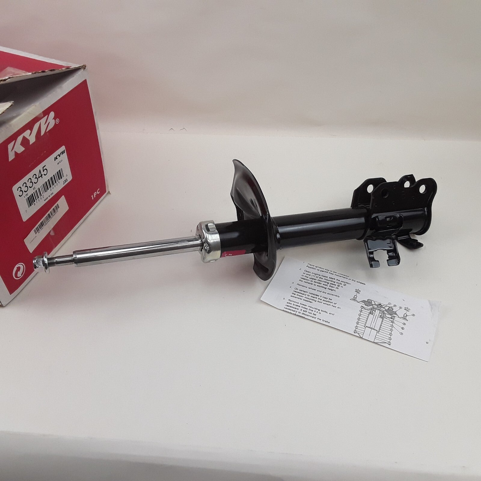 KYB 333345 Front Left Suspension Strut Assembly Fits Nissan Sentra 2000-2001
