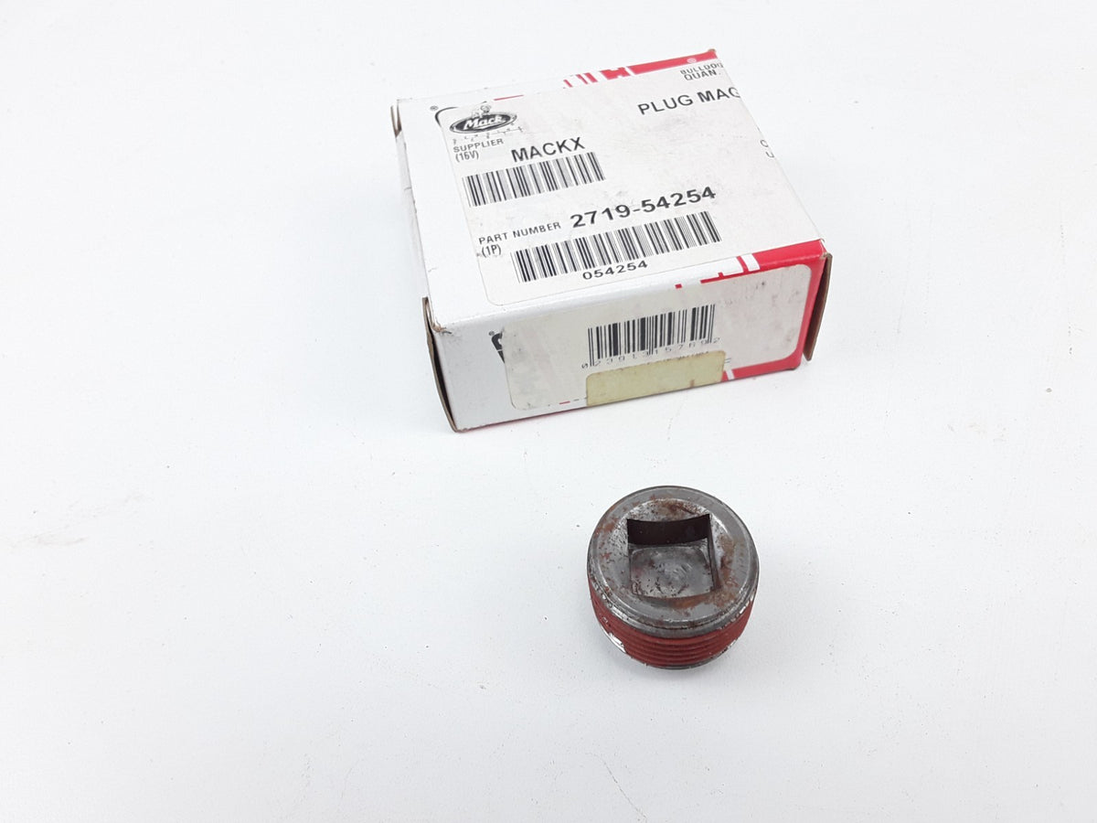 Mack 2719-54254 Drain Plug Magnetic Assembly 3/4in Heavy Duty For Mack Trucks