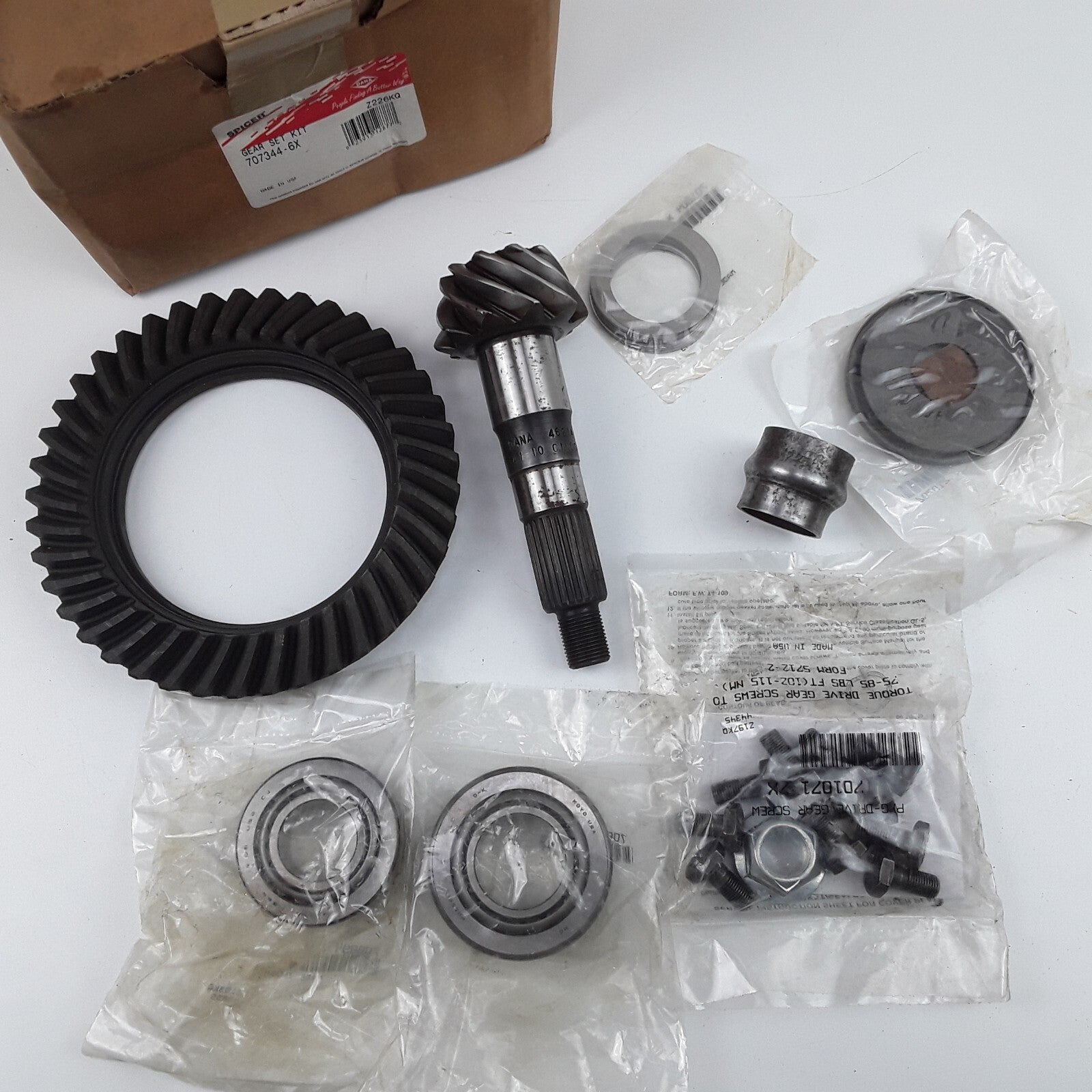 Dana 707344-6X Gear Set Kit Fits Jeep TJ Wrangler (1997 1998 1999 2000 2001)