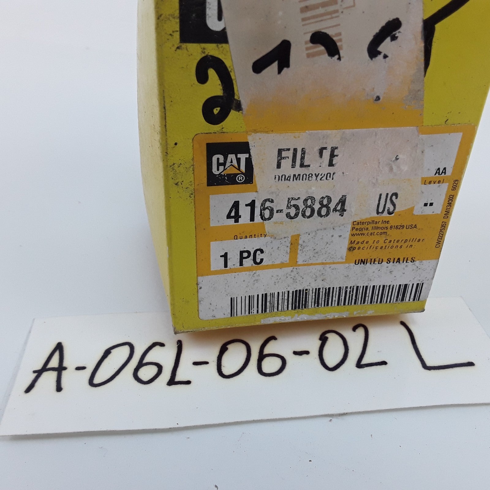 Caterpillar 416-5884 Ultra High Efficiency Fuel Filter Assembly Heavy Duty