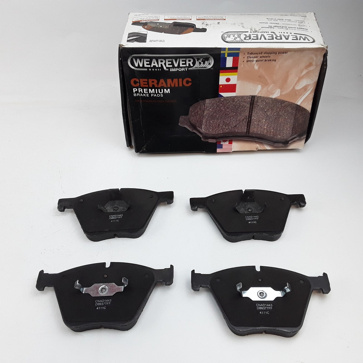 Ceramic Premium Brake Pads Front Fits BMW 760Li ,Alpina B7L xDrive 2011-2015