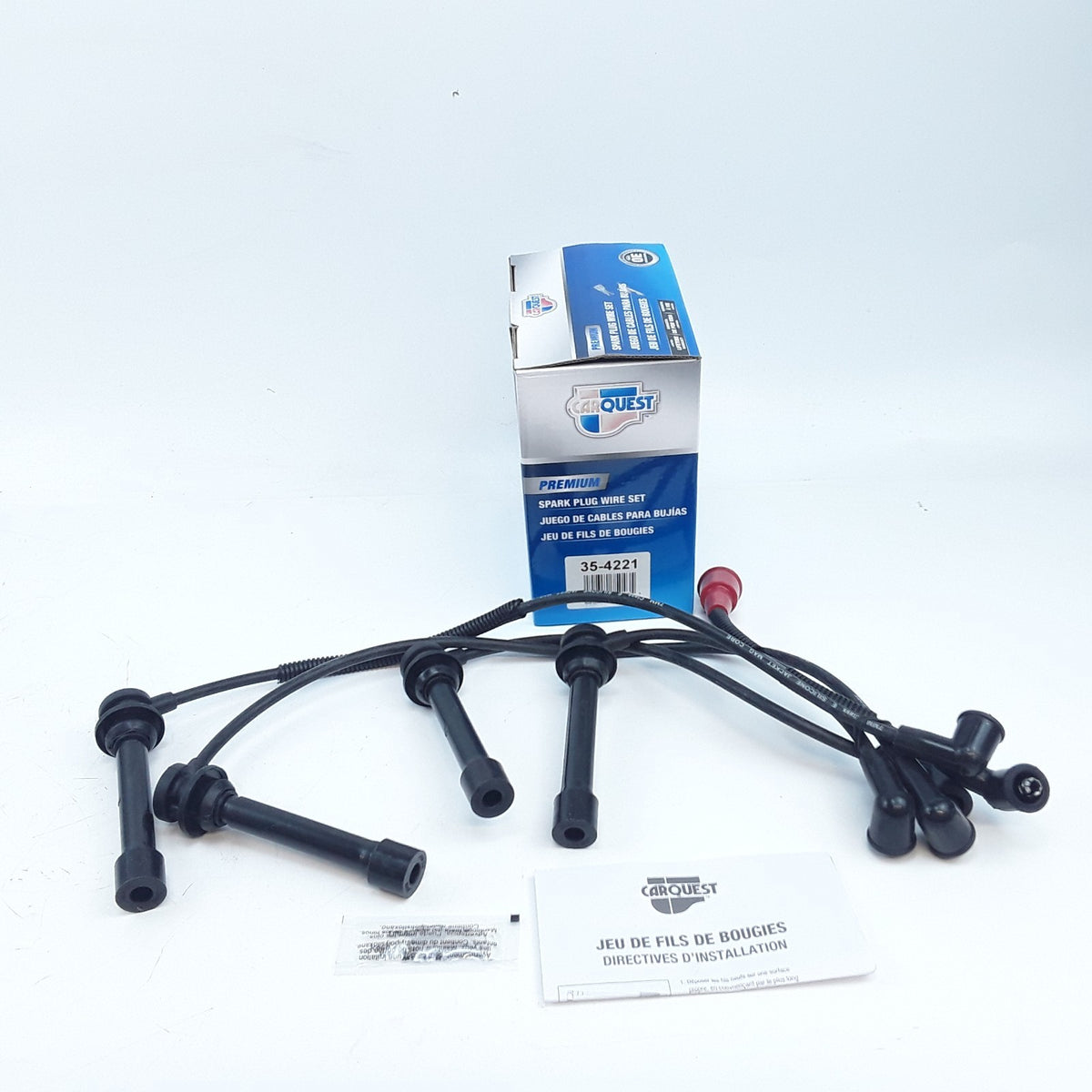 Carquest 35-4221 Spark Plug Wire Set Fits Nissan Altima (1993 1994 1995 1996)