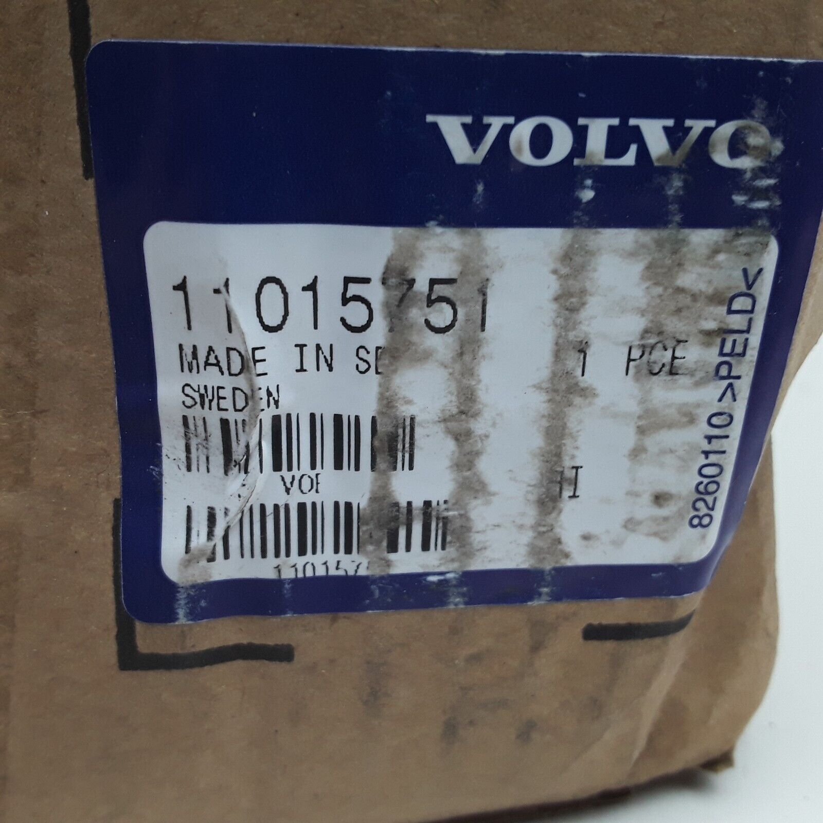 OEM VOLVO 11015751 BUSHING FOR L70E, L70F, L70G, L70H, L90C, L90C BM, L90D, L90E
