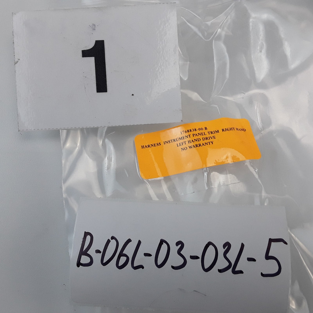 1768838-00-B Right IP Trim Harness For Tesla Model 3 Y 2024-2025 Genuine OEM New