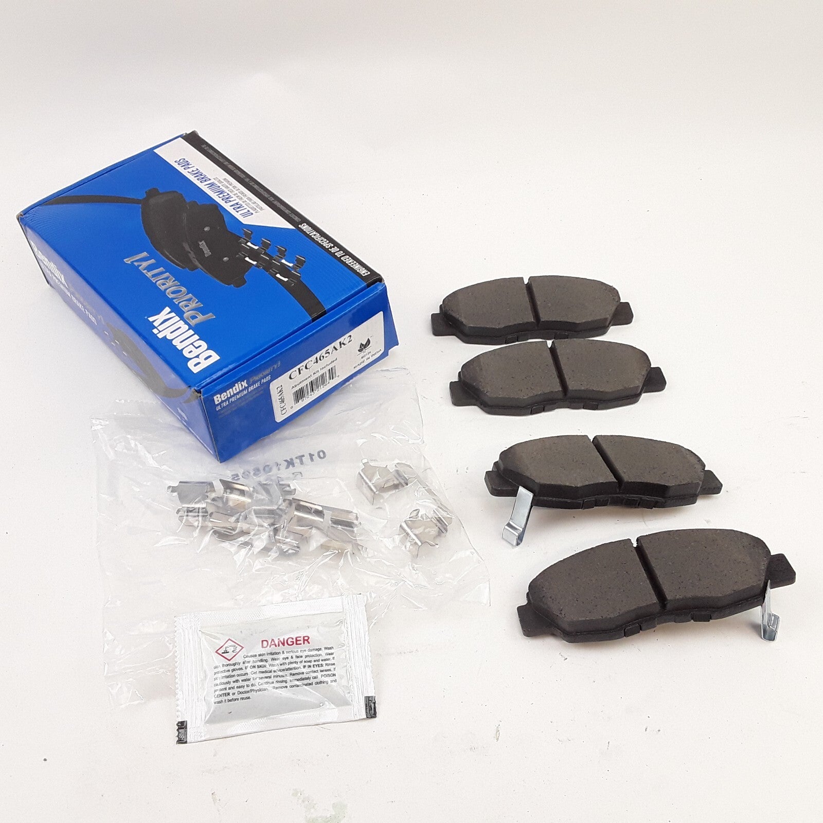 Disc Brake Pad Set-Priority One Ceramic Fits Acura EL 1997-04 Honda Civic 97-11