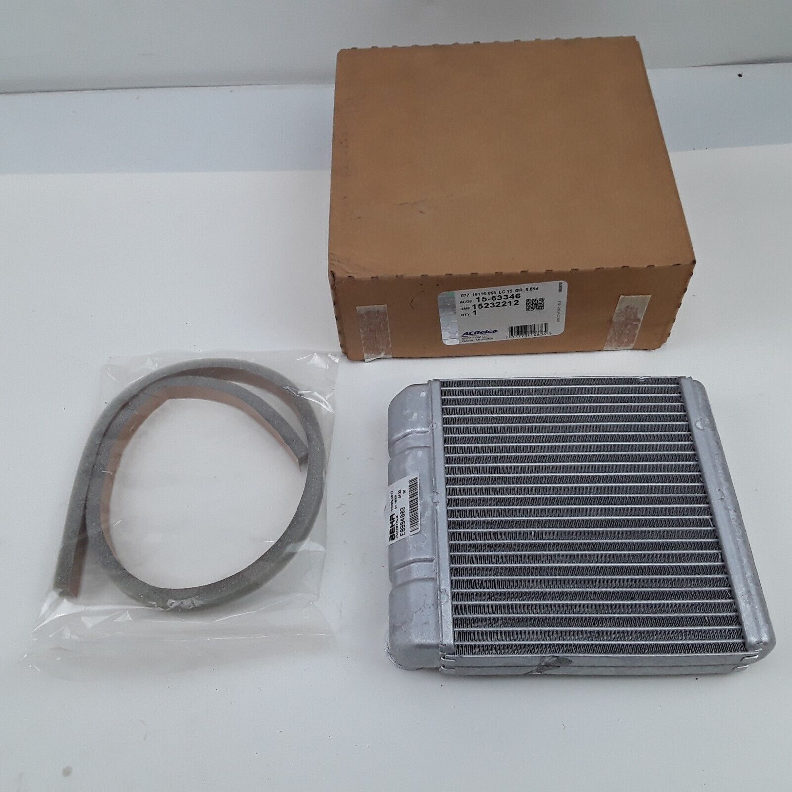 GM 15-63346 Auxiliary HVAC Heater Cores for Chevy, GMC, Cadillac, Buick 2007-23