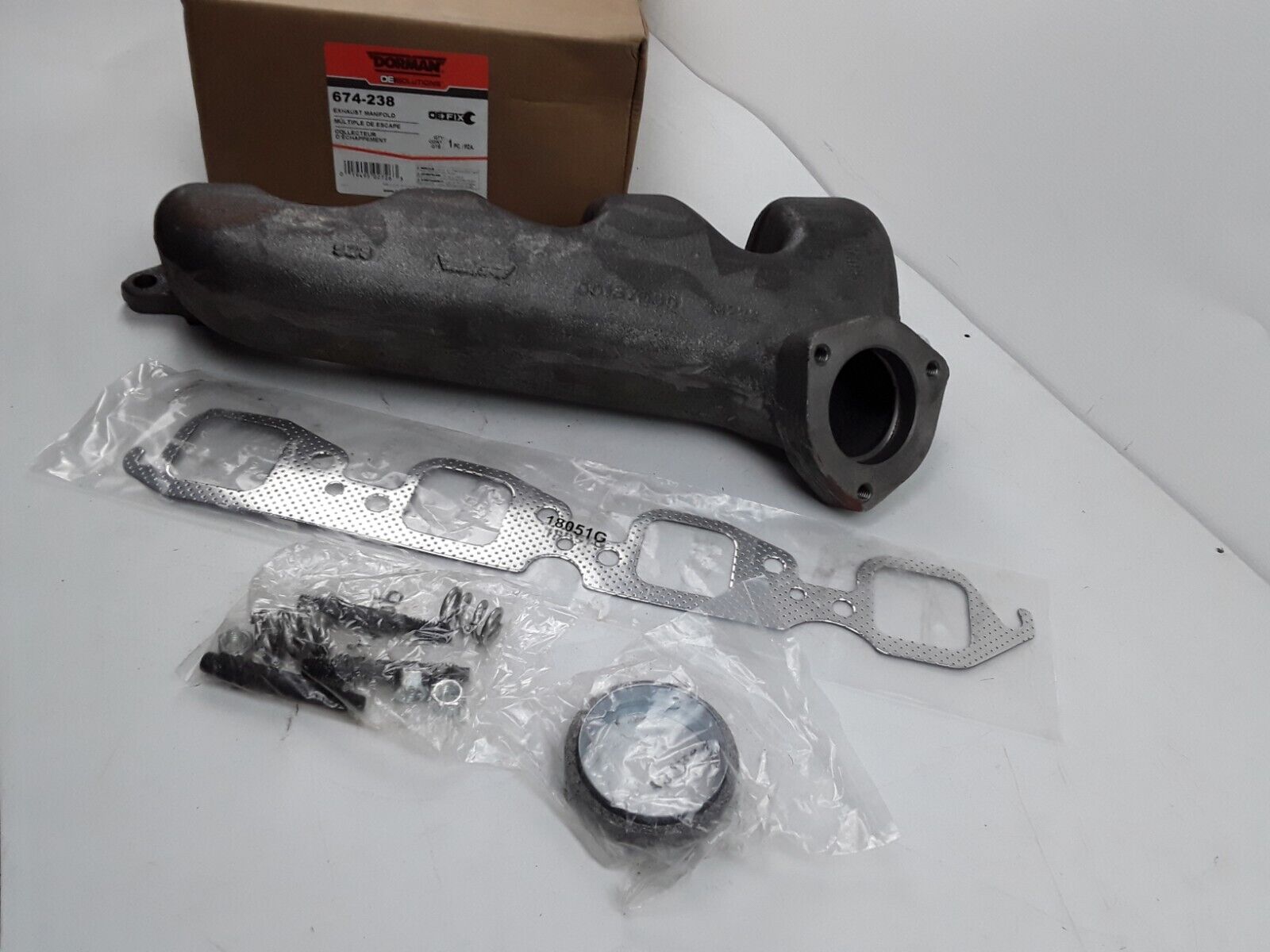 Exhaust Manifold Kit Dorman 674-238 For Chevrolet, GMC 1989-1998 - HotCarParts