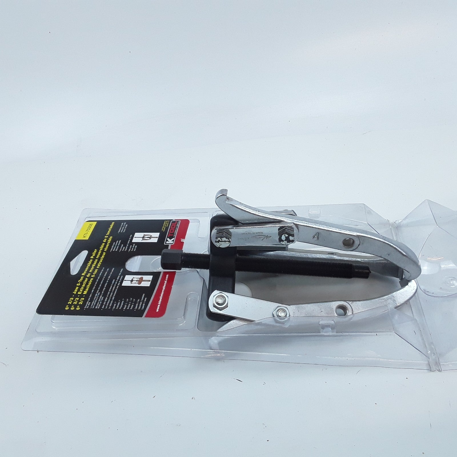 K Tool International Kti-70306 6" Two/three Jaw 5 Ton Reversible Puller