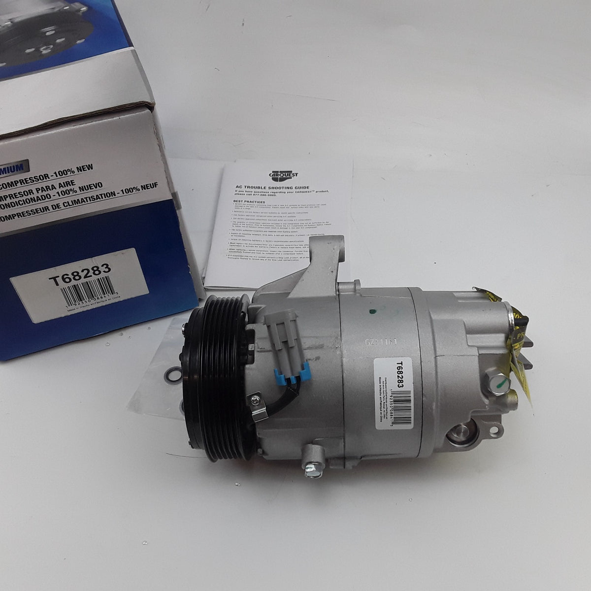 A/C Compressor Fits Buick Chevrolet Pontiac (2004 2005 2006 2007 2008 2009)
