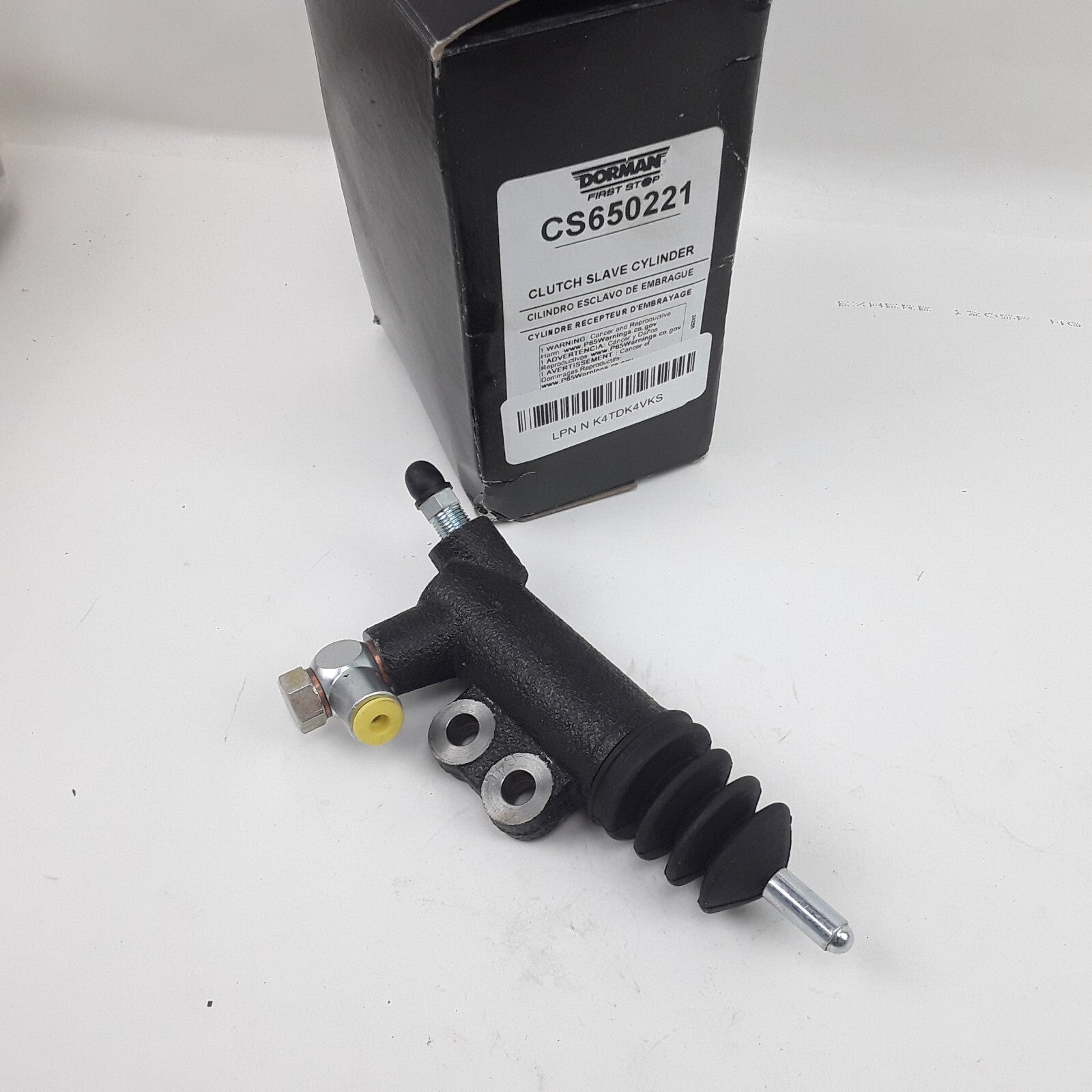 Dorman CS650221 Clutch Slave Cylinder Black Fits Kia Soul 2010 2011 2012 2013