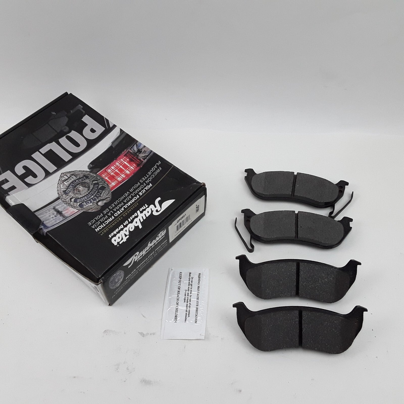 Disc Brake Pad Set Rear W/Hardware For Jeep Liberty Wrangler 2002 2003 2004-2006