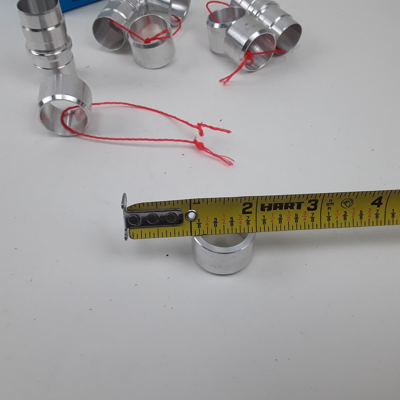 Car Truck Air Conditioning Aluminum Line Connector - 3/4 In Universal Fit