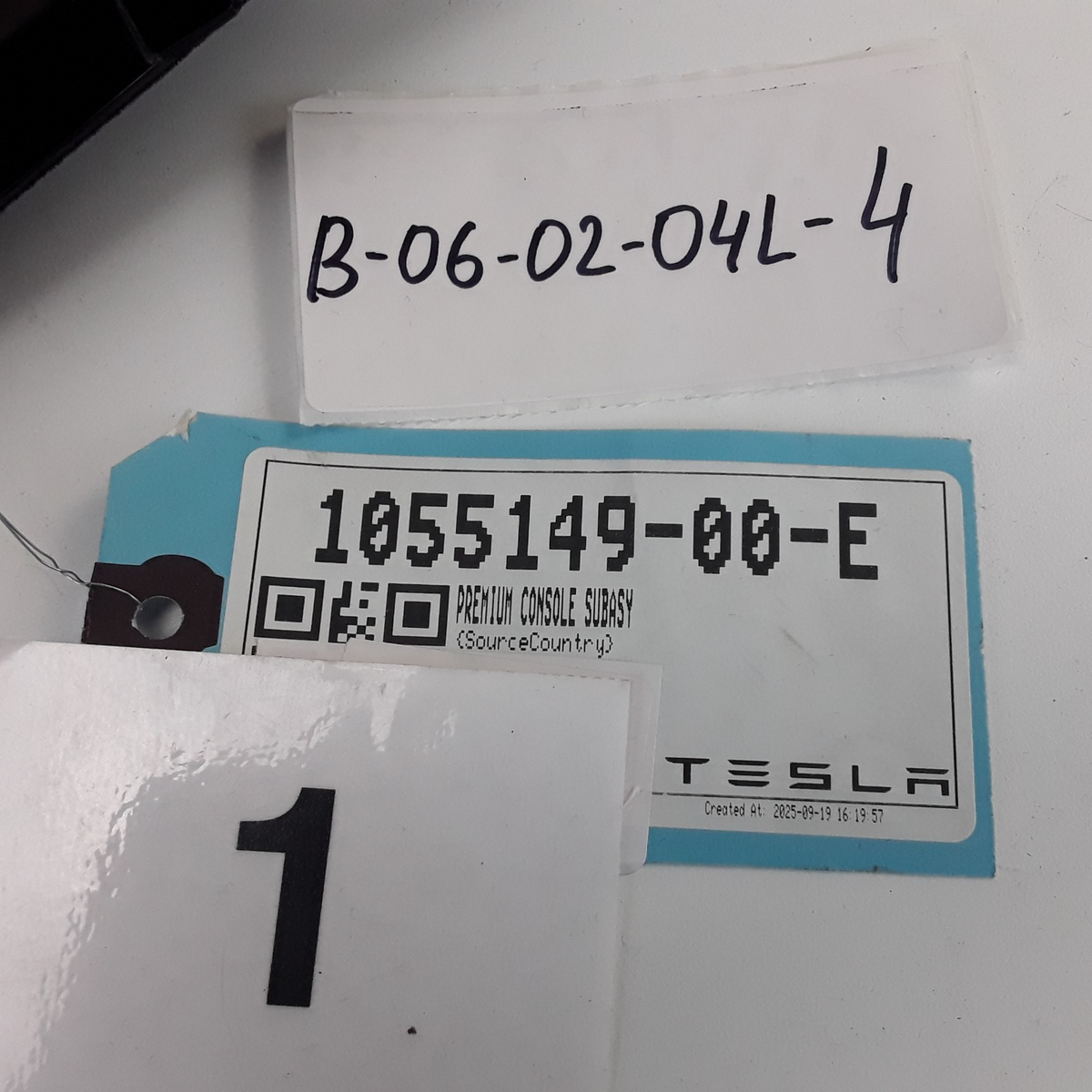 Premium Console Subassembly For Tesla Model S 1055149-00-E
