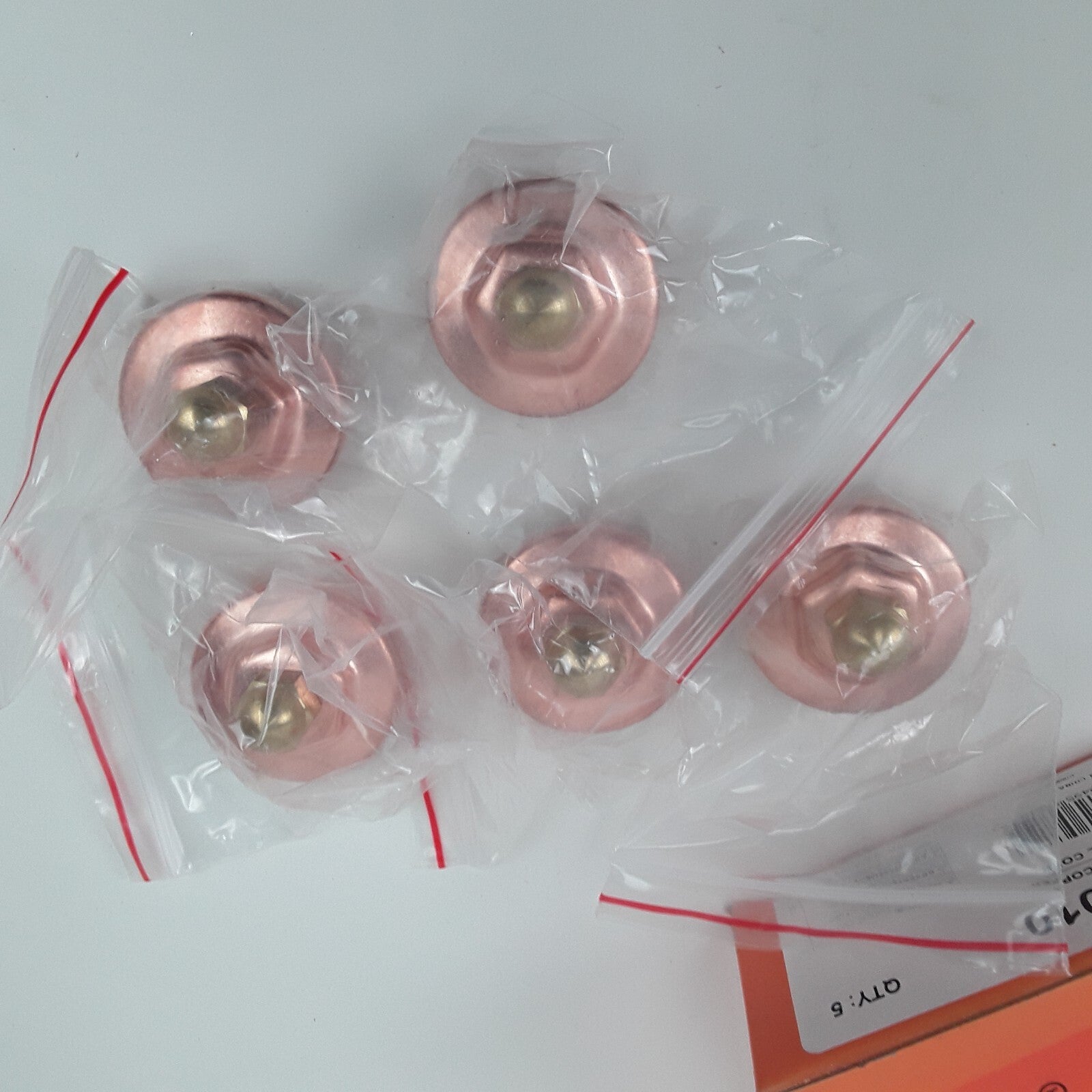 5 Expansion Plug Quick Seal Copper 1-5/8" Max Expansion 1.655" Fits Buick Dodge