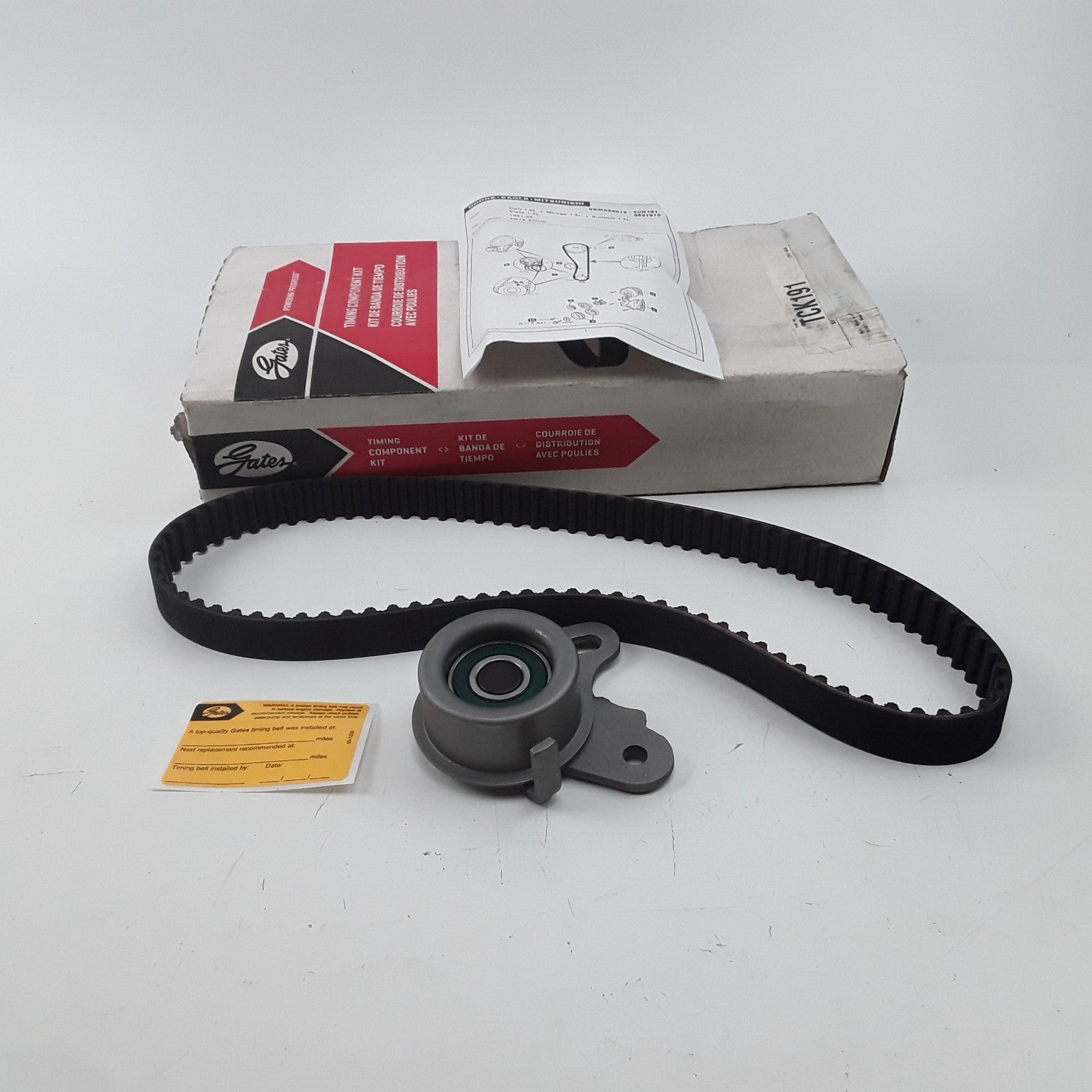 Engine Timing Belt Component Kit Fits Dodge Colt 1992-1995 Eagle Summit 1991-96