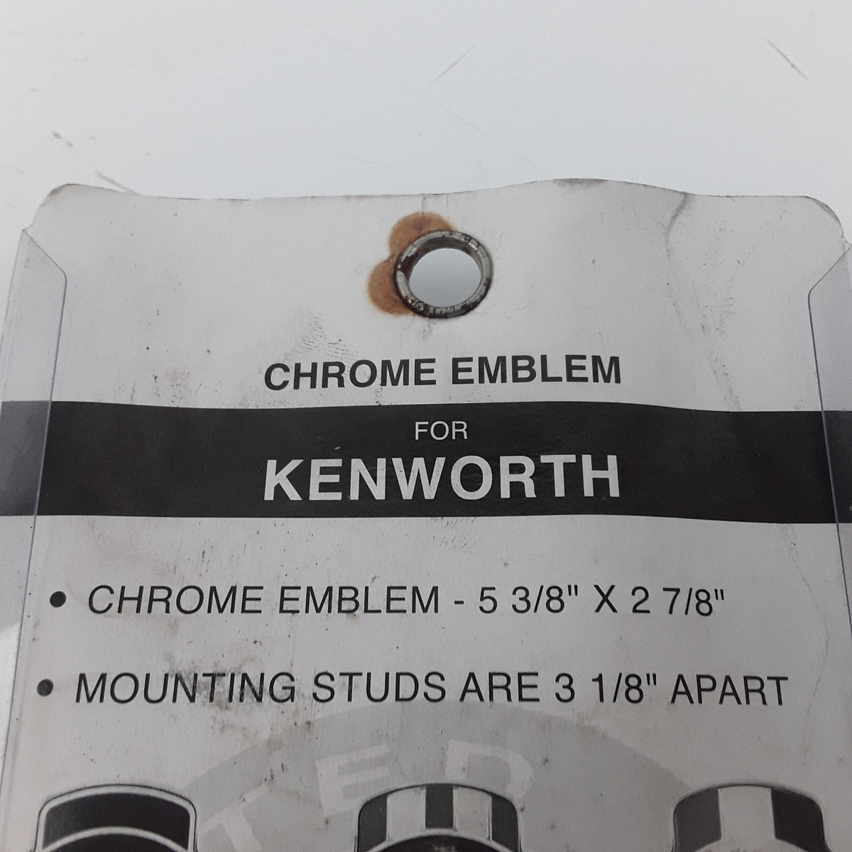 Emblem Chrome Die Cast Texas Flag Fits Kenworth C500 K270 K100 K370 1981-2025
