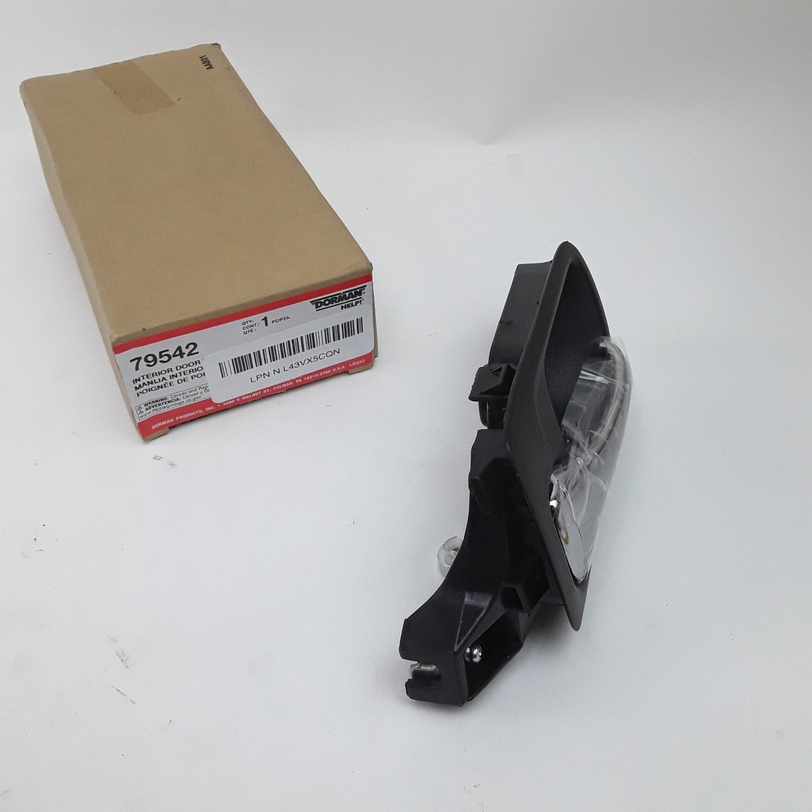 Dorman 79542 Front Left Interior Door Handle Fits Honda Accord (2003-2007)