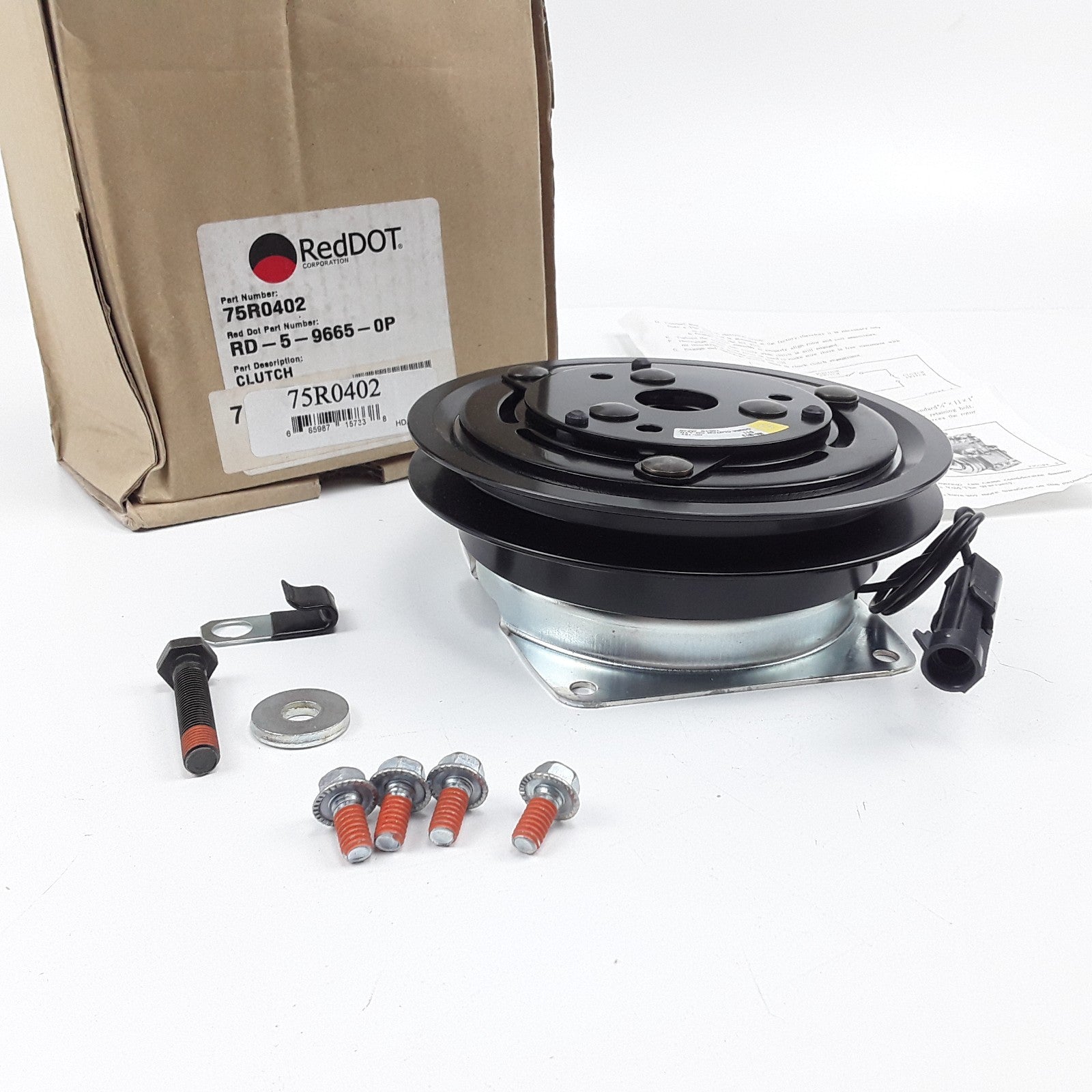 Red Dot 75R0402 A/C Compressor Clutch 12V MA-M13 RD-5-9665-0P