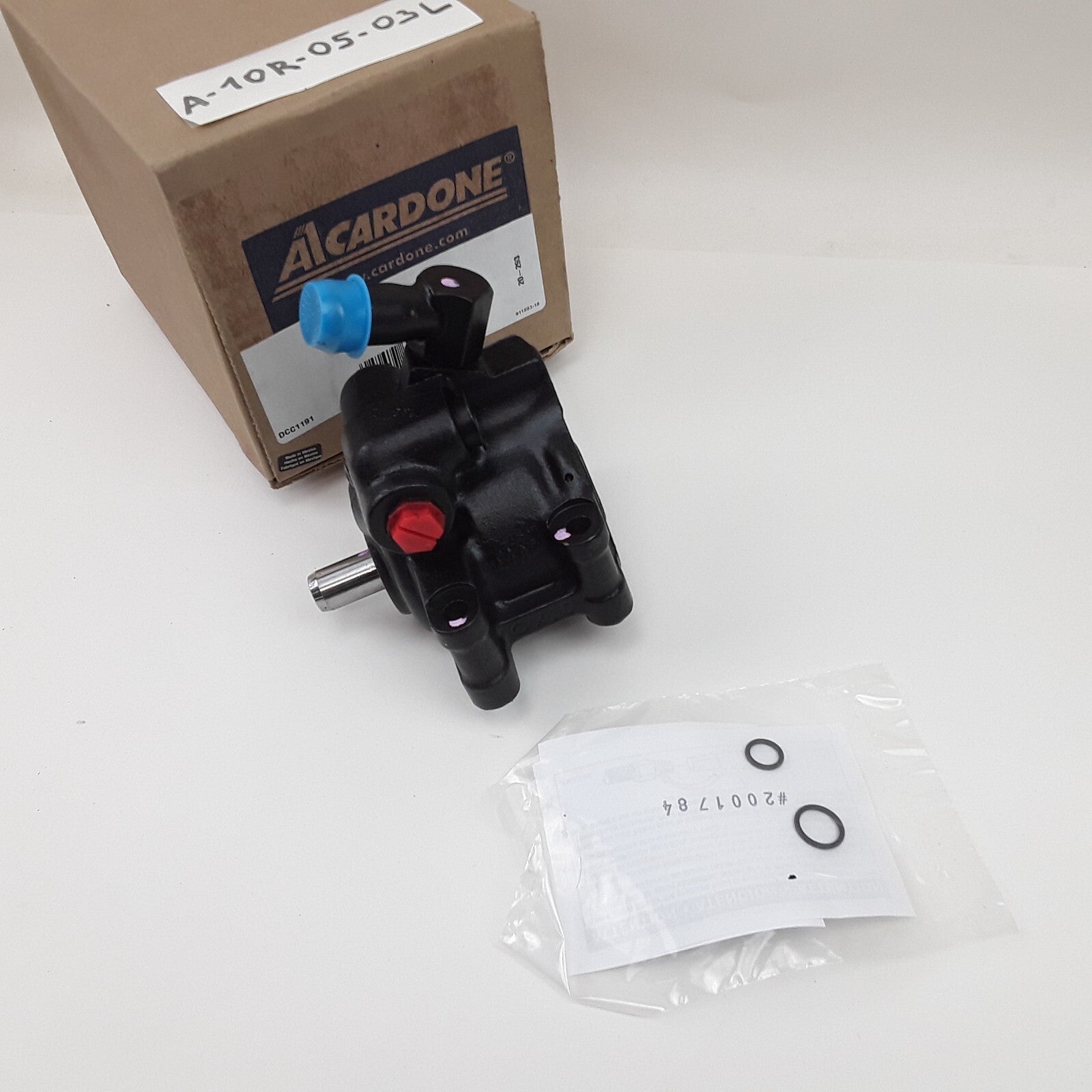 Cardone 20-293 Black Hydraulic Power Steering Pump Cast Iron For Ford Focus 2000